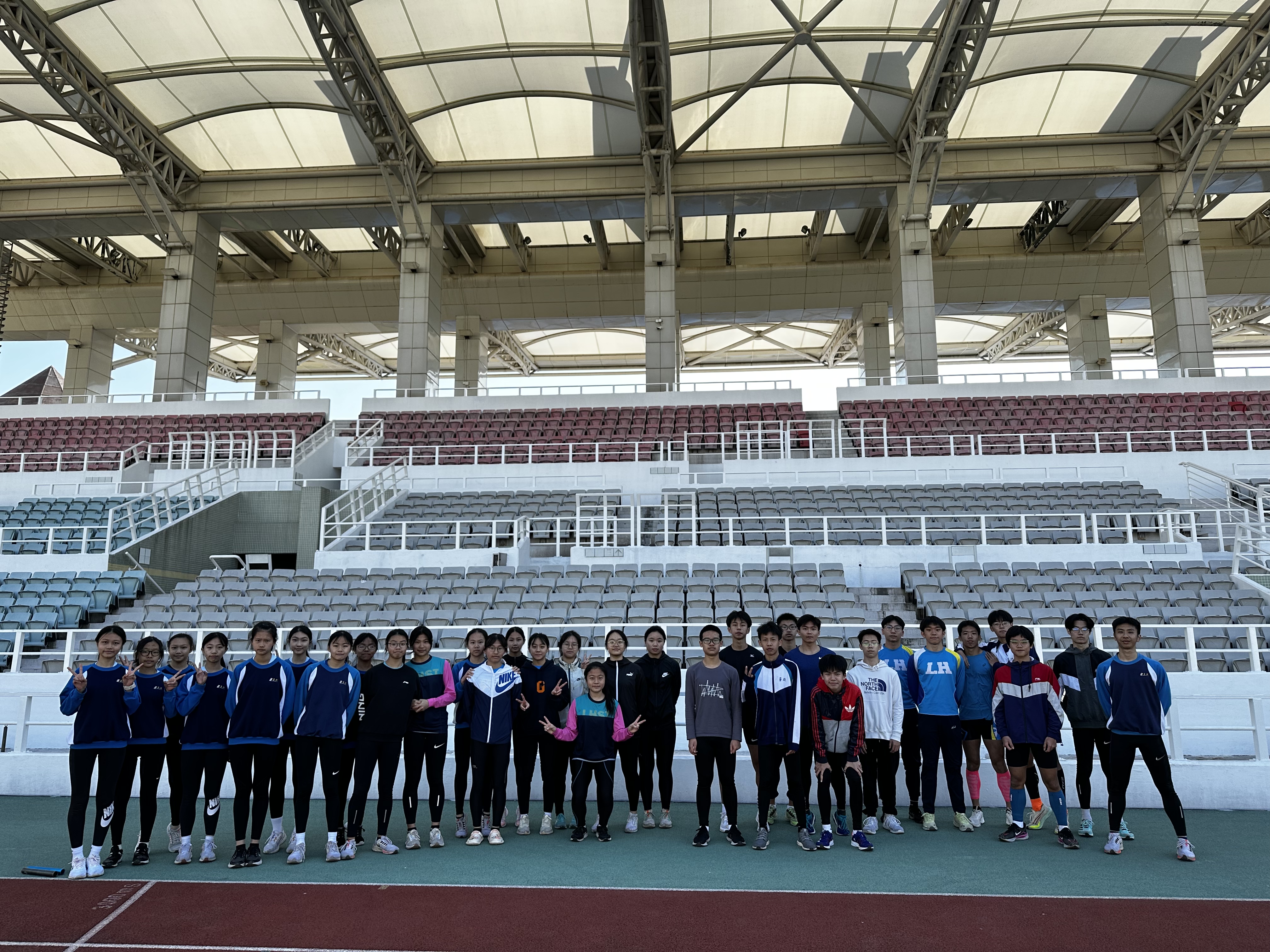 Fourth day morning (relay training)